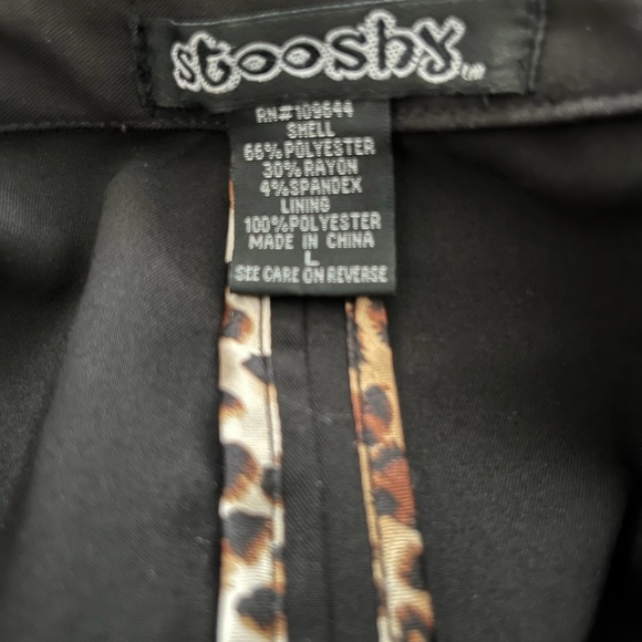 STOOSHY BLACK BLAZER - Picture 8 of 9